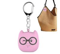 Hjatirace Alarme de sécurité | 130 DB, Portable, Rechargeable et protectrice,Dispositif d'autodéfense pour Femmes,pour Femme Enfant, déplacements, Camping, randonnée, Course, Marche, Nuit