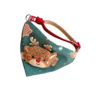 Hjatirace Bandana De Noël pour Chat - Costume De Déguisement pour Animal De Compagnie pour Les Fêtes,Bandana De Noël pour Animal De Compagnie | pour Les Rassemblements Familiaux Les Séances Photo Les