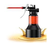 Hjatirace Bidon Huileur,Pompe À Huile Manuelle 350ml | Vaporisateur de Graissage à Bec Droit - Pour Entretien Outils Atelier Garage Équipements Industriels Moteurs