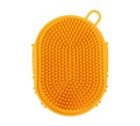 Hjatirace Brosse De Bain Pour Chien,Massage Pour Chiot | Outil De Brossage Pour Chiot - pour maîtres d'animaux amoureux des bêtes refuges et salle de bain toilettes cliniques vétérinaires maison