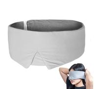 Hjatirace Cache-yeux bloquant la lumière | Cache-œil de voyage pour dormir en avion - Respirant doux et occultant Aide nocturne pour la sieste en avion, la relaxation, le bureau, les voyages à la