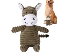 Hjatirace Chew Toys Dogs Boredom, Stuffed Animal Dog Chew Toys, Plush Dog Toy, Dog Squeak Toys, Interactive Squeaky Toy, Easy to Use, Portable for Small Medium Dogs
