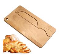 Hjatirace Coupe-Maison,Outil de Découpe à Poignée Magnétique avec Planche à Découper,Trancheuse À En Acier Inoxydable Pour Les Sandwichs | Pour Cuisson Maison Cuisine Stockage Culinaire Boulangers