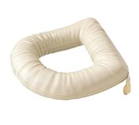 Hjatirace Coussin pour Siège de Toilette | Revêtement antidérapant à ajustement serré - Coussin rembourré pour cuvette standard - Personnes âgées, convalescence, maternité, hôpital