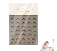 Hjatirace Décalcomanies à ongles auto-adhésives, décalcomanies à ongles pour vernis gel | Autocollants d’ de couleur dégradée pour femmes - Autocollants pour de vacances, design en forme