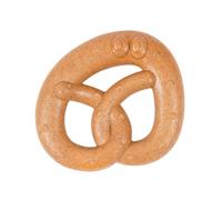 Hjatirace Dog Teething Toys, Bite Resistant Chew Toys, Shape Interactive Dog Toys, Tough Puppy Toys, Wooden Bread Knot Teething Toys, Easy to Use, Portable for Small Medium Large Dogs
