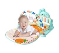 Hjatirace Floor Mat Activity Gym, bébé gymnase Play Mat, Play Activity Gym, Jouet musical sensoriel éducatif avec un tapis rampant léger pour les filles de voyage pour garçons de voyage
