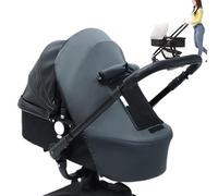 Hjatirace Housse Pare-Soleil pour Poussette | Housse de Pluie Universelle,Protection UV Attachement Pour Poussette Utilisation Quotidienne Voyage Promenade En Extérieur