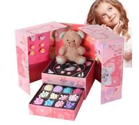 Hjatirace Jewelry Making Friendship Bracelets, 2000 Pieces Charm, Beads Handmade Toys, Jewelry Making Kit, Safe Interactive Jewelry Making Kit, Easy To Use, Portable for Boys Girls