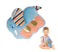Hjatirace Jouet Berceuse | Peluche Sensorielle avec 16 Chansons - Doudou en Forme D'instrument De Musique avec Lumières Et Son,pour Garçons Dodo Jeu Voyage Chambre
