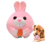 Hjatirace Jouet en peluche interactif pour animal de compagnie, jouet en peluche parlant polyvalent, balle pour chien qui bouge le son, jouet en peluche actif pour animal de compagnie, facile à