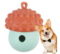 Hjatirace Jouet puzzle interactif pour chien, distributeur de friandises pour chien, jouet à mâcher pour chien, jouet à mâcher en caoutchouc, facile à utiliser, portable pour chiots et petits chiens