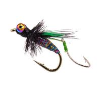 Hjatirace Leurre De Mouche | Articles De Pêche Artificiels Simulés pour Poissons | Leurres De Pêche À La Mouche Truite - pour Ponton Lac Eaux Peu Profondes Jigging Trolling Lancer Ruisseau Eau Douce