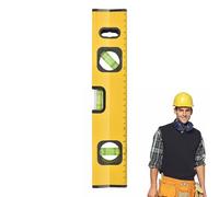 Hjatirace Niveau Bulle Magnétique Torpille | Gadget À 4 Bulles Pour Angles 45/90/180° | Niveau Règle - pour Accrochage Tableau Peinture Écriture Rénovation Maison Intérieur Extérieur Garage Atelier