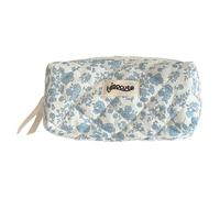 Hjatirace Pencil Pouch School, Floral Cosmetic Bag, Soft Makeup Bag, Waterproof Pen Pouch Pens, Pencil Case Office Stationery Makeup Bag, Easy to Use, Portable for Pencils Erasers Color Pens