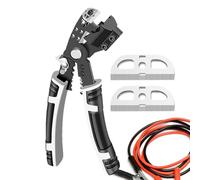 Hjatirace Pince À Sertir Les Fils - Outils pour Électricien Fabriqués en Acier à Haute Dureté et Ergonomiques - Pinces Pour Électricien,pour Couper, Enrouler, Dénuder et Courber les Fils Électriques