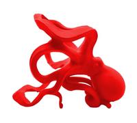Hjatirace Porte-bouteilles de vin en forme de pieuvre, support autoportant, décoration fonctionnelle, artisanat détaillé, 18 x 14 x 11 cm, pour cuisine