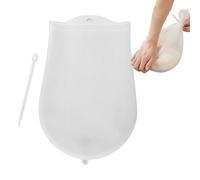 Hjatirace Sac à pâte en silicone non collant, sac de cuisson au levain, sac de pétrissage en silicone, 40 x 21 x 1 cm, facile à utiliser, portable pour les débutants, Grand nom Takaya, Refer to