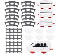 Hjatirace Train à sushis pour Table à Manger | Coffret à Piles,Ensemble de Voies de Train pour, garçons et Filles à partir de 4 Ans, Ensemble de Train Jouet pour fête, Table d'exposition de sushis,