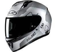 HJC C10 Aspa Casque, gris/argent/noir, Taille S (55/56)