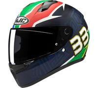 HJC C10 BB33 - XS - C10 BB33 MC21SF - BLEU/VERT/ROUGE