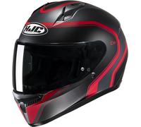 HJC C10 Elie Casque, noir-rouge, taille S pour homme
