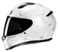HJC C10 Épopée MC8 Casque Intégral Blanc L femme