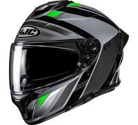 HJC, Casque Moto Intégral C71 FABER Grey Green MC4, M