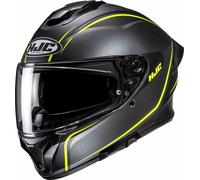 HJC C71 Quez MC3HSF Casque Intégral Mat/Noir/Jaune L unisex