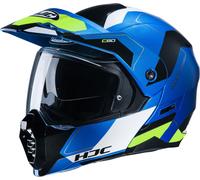 HJC C80 Rox casque, bleu/vert, Taille XS (53/54)