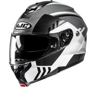 HJC C91N Kaon Casque, Noir/Gris/Blanc, Taille S (55/56)