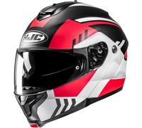 HJC C91N Kaon Casque, Noir/Rouge/Blanc, Taille L (58/59)