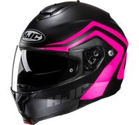 HJC C91N Nepos Casque, noir-rose, taille M pour homme