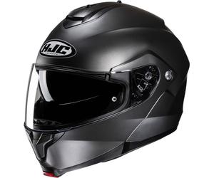HJC C91N Solid Casque, argent, taille M pour homme