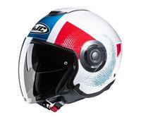 HJC CASQUE i40N PYLE - L - CASQUE i40N PYLE MC21 - ROUGE/BLEU