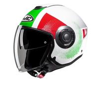 HJC CASQUE i40N PYLE - L - CASQUE i40N PYLE MC41 - BLANC/VERT
