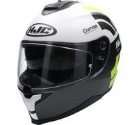 HJC casque intégral C70 CURVES blanc-gris-jaune MC4HSF XXL