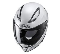 HJC, Casque intégral moto, F70 blanc métal, XXL