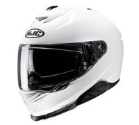 HJC, Casque intégral moto I71 semi flat pearl white, M