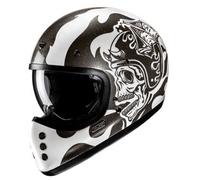 HJC V60 Flame MC5 Casque Intégral Blanc/Noir L unisex