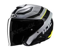 HJC CASQUE JET F31 NABY MAT AVEC VISIÈRE SEMI-TEINTÉE - XL - F31 - NABY MC3HSF VST