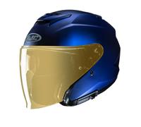 HJC CASQUE JET i31 MAT AVEC MIROIR OR - M - i31 - BLEU MAT VMO