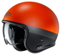 HJC Casque Jet Orange/Noir/Anthracite XS unisex