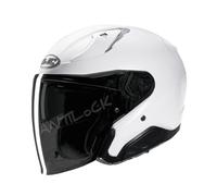 HJC CASQUE JET RPHA 31 AVEC VISIÈRE SEMI-TEINTÉE - M - RPHA 31 - BLANC VT