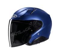 HJC CASQUE JET RPHA 31 AVEC VISIÈRE SEMI-TEINTÉE - S - RPHA 31 - BLEU MAT VT
