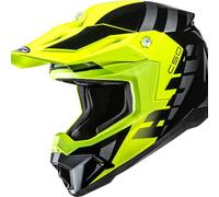 HJC C50 Mirage Casque de motocross, noir-gris-jaune, taille S pour homme