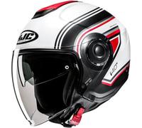 HJC i40N LINIA - XS - i40N LINIA MC1SF - NOIR/BLANC/ROUGE