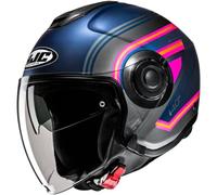 HJC i40N LINIA - M - i40N LINIA MC28SF - GRIS/BLEU
