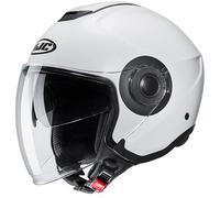 HJC, Casque Moto Jet i40N Semi Mat Blanc, L
