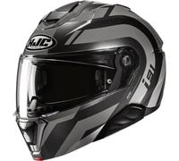 HJC i91 Arven Casque, noir-gris, taille M pour homme